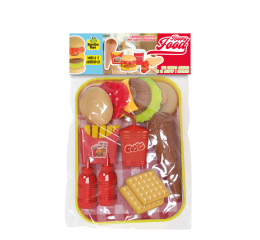 HAPPY FOOD BANDEJA C/10P&Ccedil;S 19CM 526